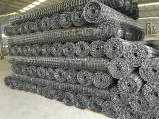 Geogrid di plastica da 1-6 m di larghezza per la stabilizzazione del suolo ad alta resistenza del vialetto biassiale