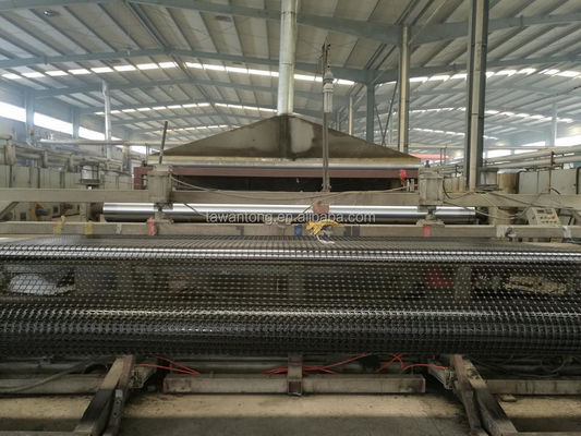 Geogrid di plastica da 1-6 m di larghezza per la stabilizzazione del suolo ad alta resistenza del vialetto biassiale