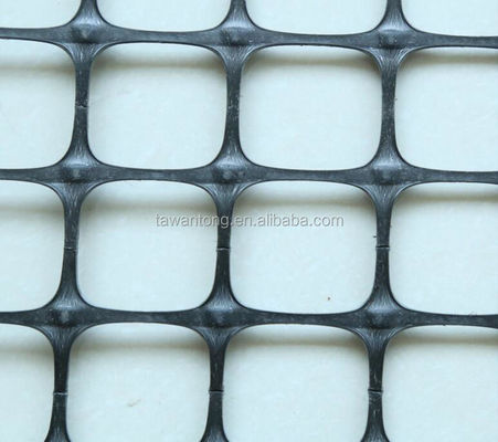 Geogrid di plastica da 1-6 m di larghezza per la stabilizzazione del suolo ad alta resistenza del vialetto biassiale