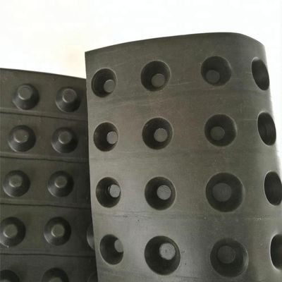 Tavola di drenaggio composita in HDPE di lunghezza da 10 a 15 m per edifici e costruzioni a basso costo