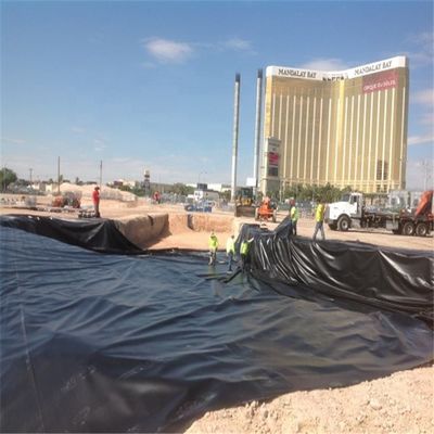 Liner per stagno di pesce/gamberetti spessore 0,2-4 mm Geomembrane lisce/tessurate in HDPE/LLDPE/LDPE