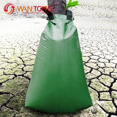 Bagno di irrigazione per alberi da 20 galloni con rilascio lento Irrigazione a goccia per alberi e paesaggi
