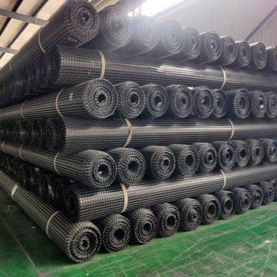 40-40kn Biassiale Geogrid di plastica per il muro di contenimento Aumentare l'efficienza della vostra costruzione