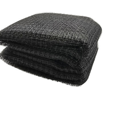 7*100ft PP Materiale Maglia Estrusa Antimolle Rete Nera Nera di Plastica per Agricoltura