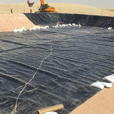 0.4 mm Spessore Hdpe Geomembrane Fish Farm Liner per la costruzione di piscine contemporanee