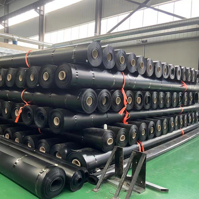 0Geomembrana per rivestimento di dighe in plastica in un progetto di costruzione di dighe