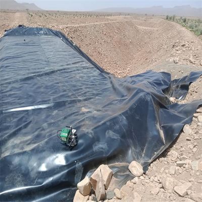 1Geomembrana in HDPE da 0,2 mm per la costruzione di dighe in Uganda
