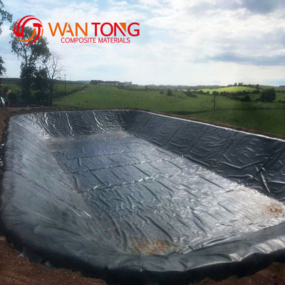Geomembrana in HDPE a larghezza personalizzata da 1,5 mm per il rivestimento dello stagno in stile cinese a bassa temperatura