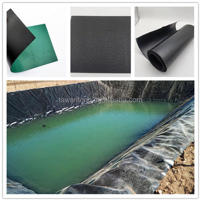 Geomembrana in HDPE nero di 2 mm con certificazione CE e ISO