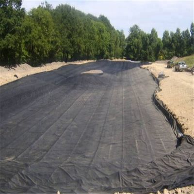 Geomembrana di plastica in HDPE nera di 2 mm di spessore per la pesca