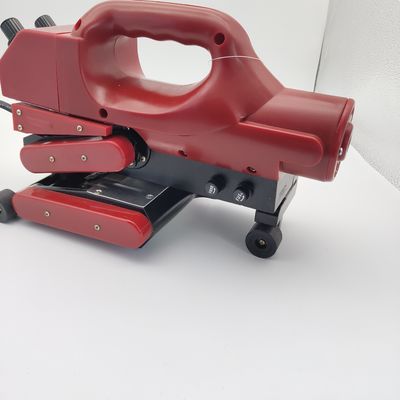 Saldatore a membrana in HDPE nero rosso versatile e da 0,85 kW per saldatura a geomembrana in plastica