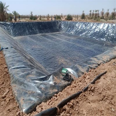 Sviluppo di geomembrane per superfici ruvide in HDPE, soffiatura di pellicole da 1,0 mm per rivestimenti impermeabili