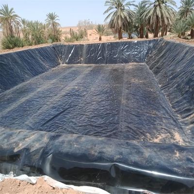 Sviluppo di geomembrane per superfici ruvide in HDPE, soffiatura di pellicole da 1,0 mm per rivestimenti impermeabili