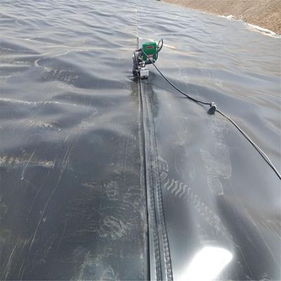 Geomembrana in HDPE nero 1 mm per stagno agricolo impermeabile 0,5 mm 0,75 mm 1,5 mm