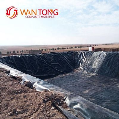 GB/ASTM GRI-GM13 Geomembrana in HDPE standard per acquicoltura UV