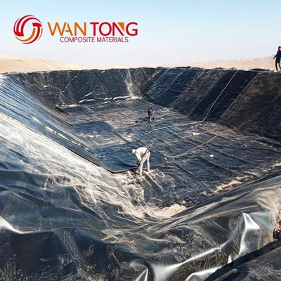 GB/ASTM GRI-GM13 Geomembrana in HDPE standard per acquicoltura UV