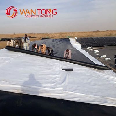 Liner per geomembrana in HDPE per dighe di piscina e discariche agricole 100% materie prime vergini