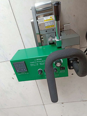 1800W PVC HDPE LDPE EVA Ecb PP Geomembrane Hot Wedge Welding Machine con capacità di 13 kg