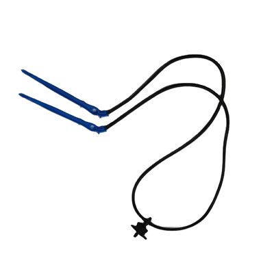Sistema di irrigazione per l'agricoltura 4L/8L 2 Pegs resistente con tubi in PVC nero a goccia