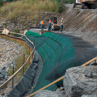 Stile di progettazione cinese 50-50kn/M PP Biassiale Geogrid di plastica per rinforzo ferroviario e aeroportuale