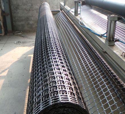 PP Biassiale Geogrid di plastica per la costruzione stradale e per il muro di rinforzo delle vie minerarie