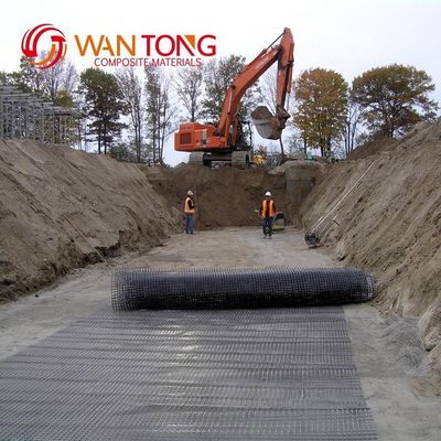 Plastico PP Bi-direzionale Biassiale Geogrid 20kn 30kn 40kn per rinforzo della base della strada