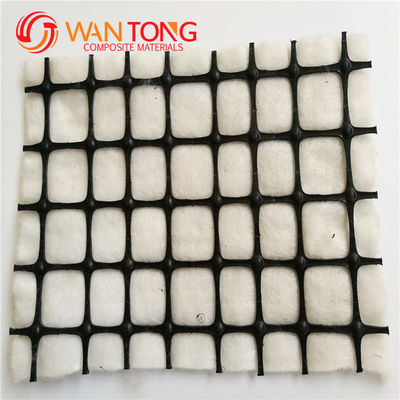 PP Geogrid composito di plastica per animali domestici Geotessili non tessuti per il rinforzo di ponti e gallerie