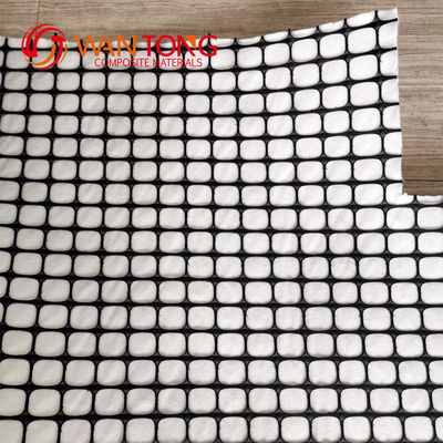 Plastico stradale PP Biassiale Geogrid 40/40kn Geotessile composito non tessuto per rinforzo stradale