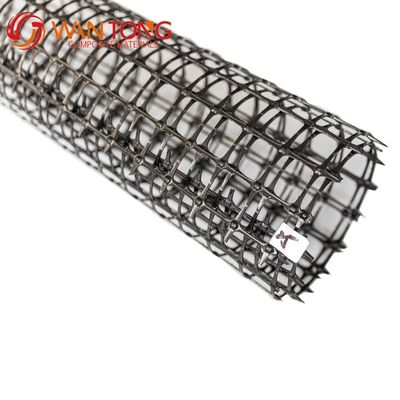 25.4*25.4mm Maglia di rete Alta resistenza Biassiale PP Geogrid di plastica per rinforzo del suolo Buona vendita