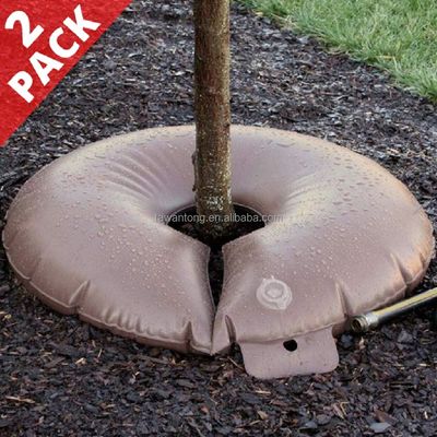 Bagno per l'irrigazione di alberi appena piantati 15 20 galloni Anello per l'irrigazione di alberi in PVC di Wantong