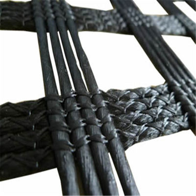 Armatura del pavimento stradale 60kn Geogridia biassiale in fibra di vetro con certificazione ISO standard