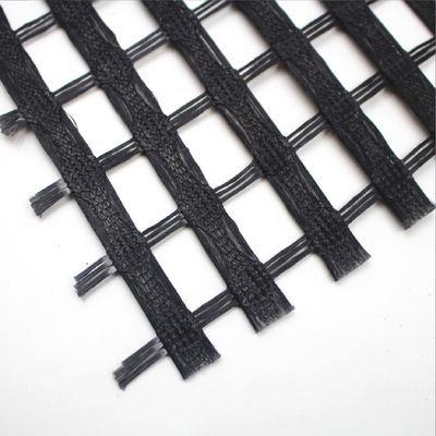 Armatura del pavimento stradale 60kn Geogridia biassiale in fibra di vetro con certificazione ISO standard