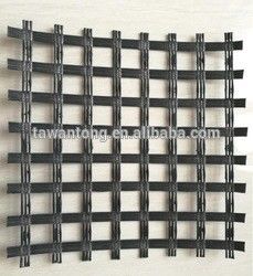Parete di sostegno del suolo rinforzato in geogrid in fibra di vetro standard ISO per l'installazione in loco