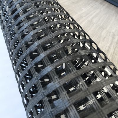 Geogrid di fibra di vetro ad alta resistenza per pareti di pendenza del suolo