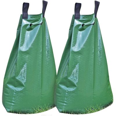 20 galloni di sacchetti per l'irrigazione di alberi in PVC verde La scelta ecocompatibile per gli alberi appena piantati