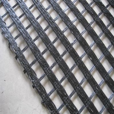 200-200kn Geogrid in fibra di vetro Perfetto per la costruzione di strade e rinforzo di pavimenti