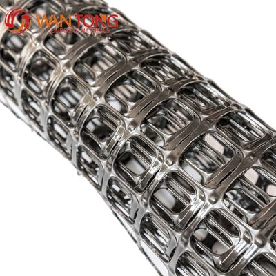 Geogridia biassiale in plastica PP resistente da 20 kn-20 kn per la stabilizzazione del suolo/stabilizzazione della pendenza stradale rinforzata