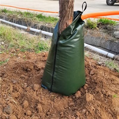 Altri bagni per l'irrigazione 3 confezioni PE Bagni per l'irrigazione degli alberi 75L Bagni verdi UV
