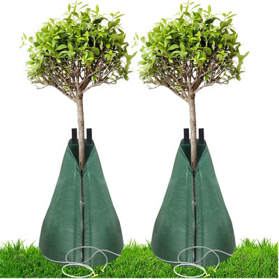 Sacchetto per l'irrigazione per alberi all'aperto a rilascio lento a prova di UV Sacchetto per l'irrigazione in PVC a prova di UV Capacità 20 galloni